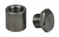 Prodlužovací adaptér na lambda sondu 25mm se záslepkou Innovate Motorsports - titan