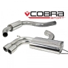 Catback výfuk Cobra Sport Audi A3 8P 2.0 TFSI 2WD 3/5dv. (04-12) - verze s rezonátorem