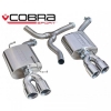 Zadní tlumiče výfuku Cobra Sport Audi A5 B8 2.0 TDI Coupe S-line (07-)