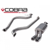 Catback výfuk Cobra Sport Ford Fiesta Mk7 1.0T Ecoboost Zetec S (13-) - verze bez rezonátoru
