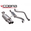 Catback výfuk Cobra Sport Ford Fiesta Mk7 1.0T Ecoboost Zetec (13-) - verze s rezonátorem