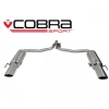 Zadní tlumič výfuku Cobra Sport Mercedes W204 C200/C220/C250 Diesel (07-13) - koncovky Twin