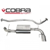 Catback výfuk Cobra Sport Subaru Impreza WRX Turbo Hatchback (08-11) - verze bez rezonátoru