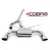 Catback výfuk Cobra Sport Toyota GT86 (12-) - verze bez rezonátoru