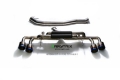 Catback výfukový systém Armytrix na Nissan GT-R R35 3.8 VR38DETT (07-) - titanový