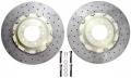 Brzdové karbon-keramické kotouče Surface Transforms na Nissan GT-R R35 mimo Spec V (11-) - přední 400 x 34mm