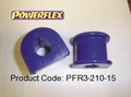 Silentbloky Powerflex Audi A4 / S4 Quattro (95-01) / RS4 Quattro (00-01) Rear Anti Roll Bar Bush 15mm (10)