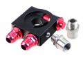 Adaptér pod olejový filtr ProRacing M20 x 1.5 + 3/4"-16UNF s termostatem (D-10)